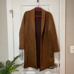 NWOT Tahari Faux Suede Jacket